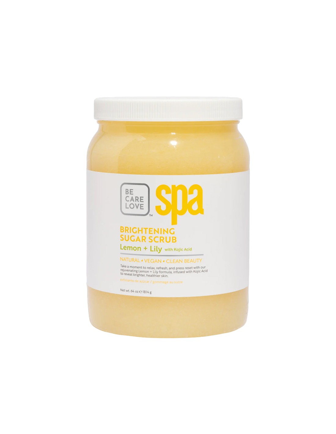 BCLspa - Lemon & Lily With Kojic Acid Sugar Scrub - 1814g