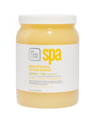 BCLspa - Lemon & Lily With Kojic Acid Sugar Scrub - 1814g view 2
