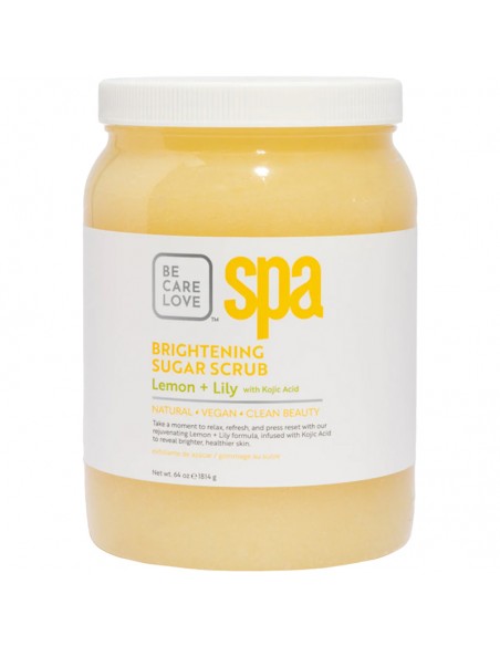 BCLspa - Lemon & Lily With Kojic Acid Sugar Scrub - 1814g view 3