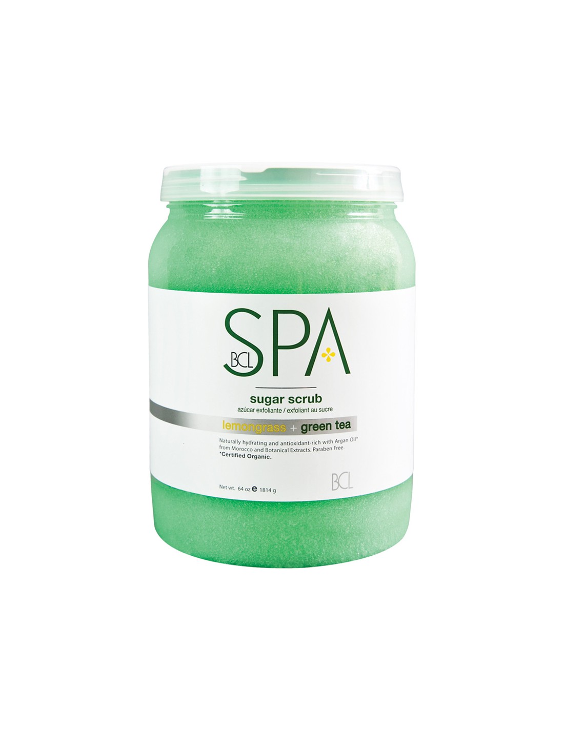 BCLspa - Lemongrass & Green Tea Sugar Scrub - 1814g