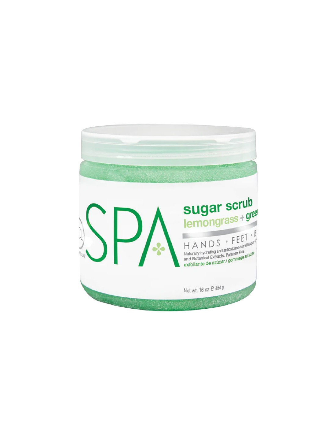 BCLspa - Lemongrass & Green Tea Sugar Scrub - 454g