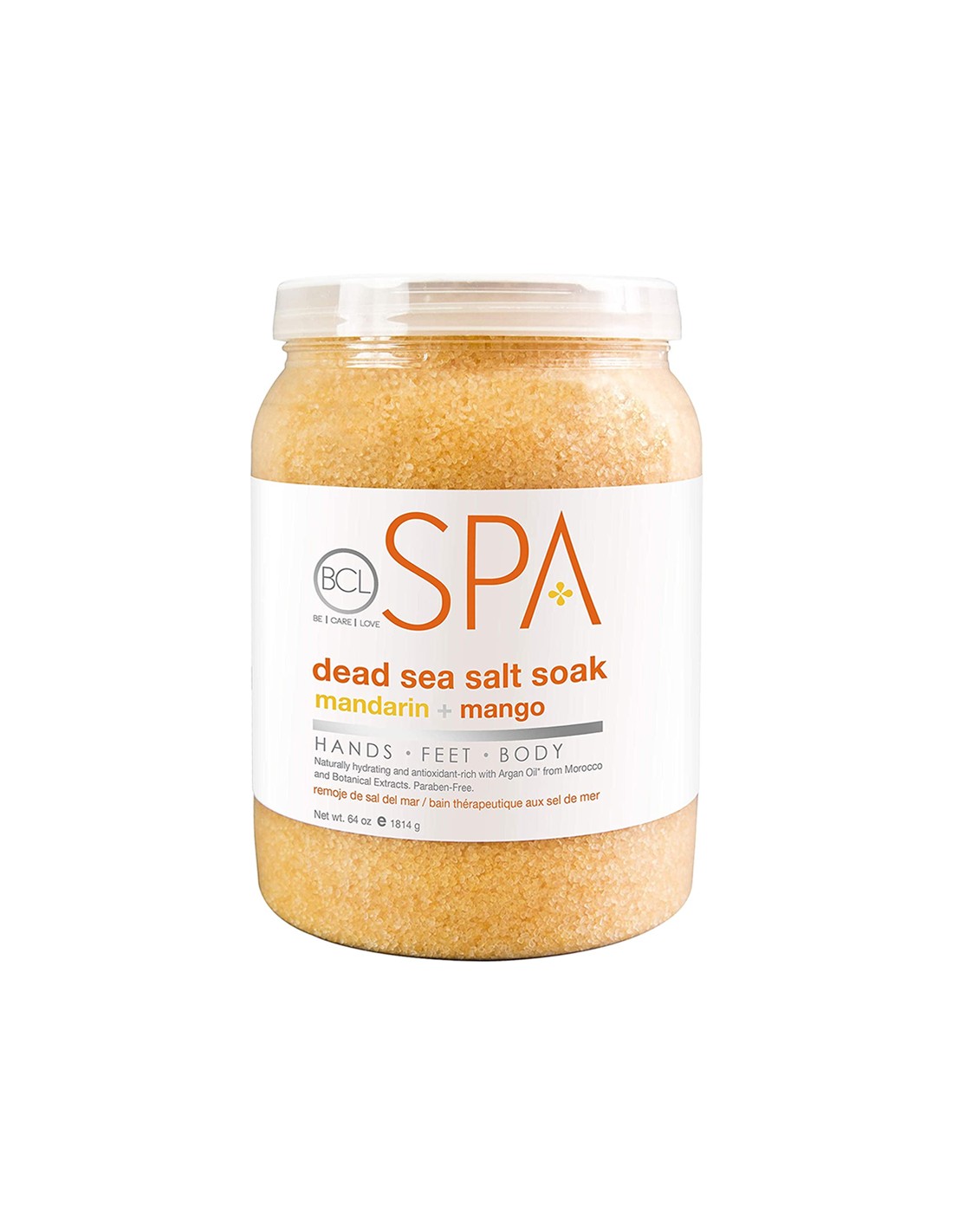 BCLspa - Mandarin & Mango Dead Sea Salt Soak - 1814g