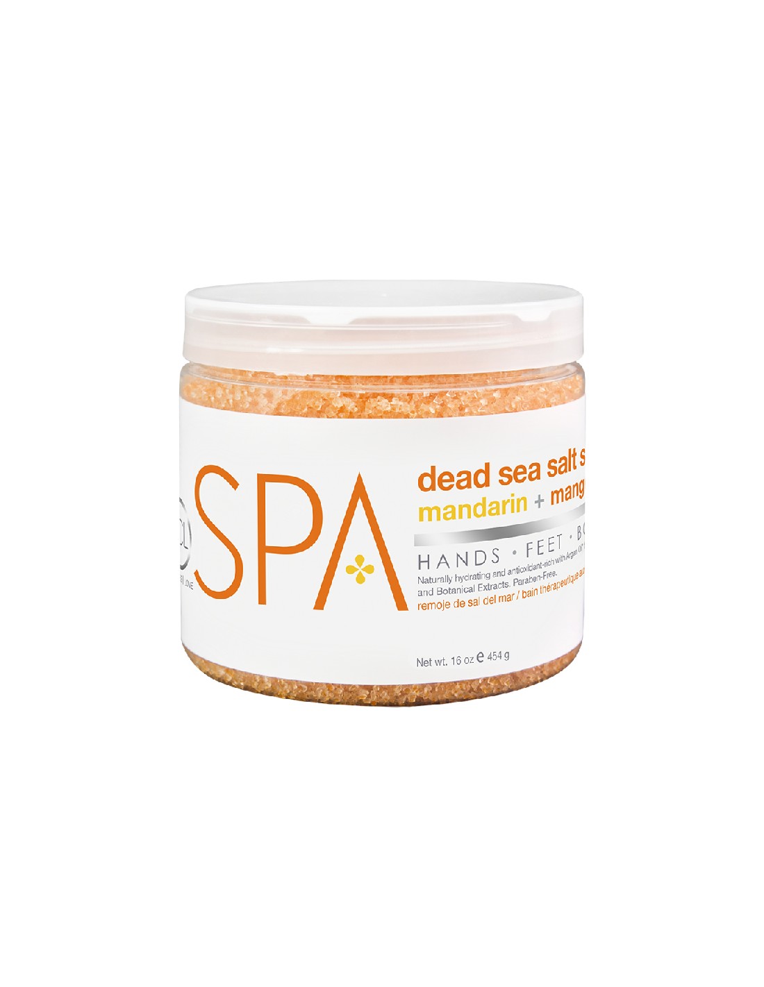 BCLspa - Mandarin & Mango Dead Sea Salt Soak - 454g