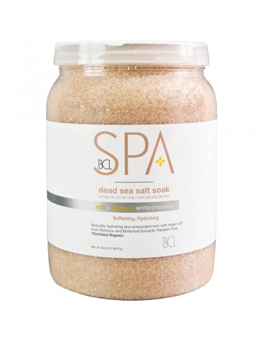 BCLspa - Milk & Honey With White Chocolate Dead Sea Salt Soak - 1814g — view 2