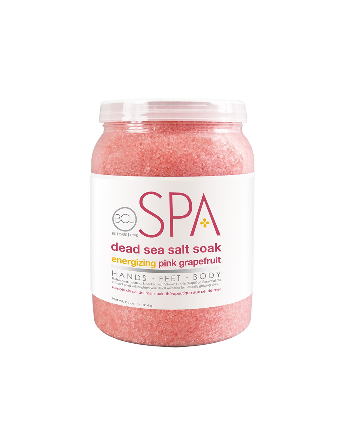 BCLspa - Pink Grapefruit Dead Sea Salt Soak - 1814g