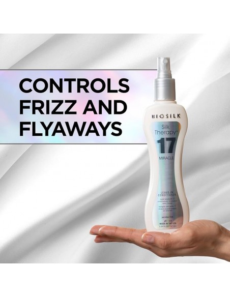 Biosilk - Silk Therapy - 17 Miracle Leave-In Conditioner - 167ml view 4