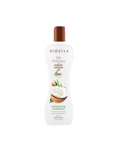 Biosilk - Silk Therapy - Coconut Oil Moisturizing Conditioner - 355ml view 2