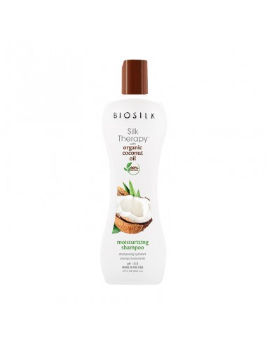 Biosilk - Silk Therapy - Coconut Oil Moisturizing Shampoo - 355ml view 2
