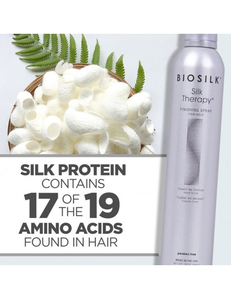 Biosilk - Silk Therapy - Finishing Spray Firm Hold - 284g view 4