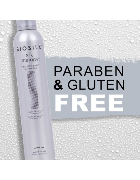 Biosilk - Silk Therapy - Finishing Spray Natural Hold - 284g view 5