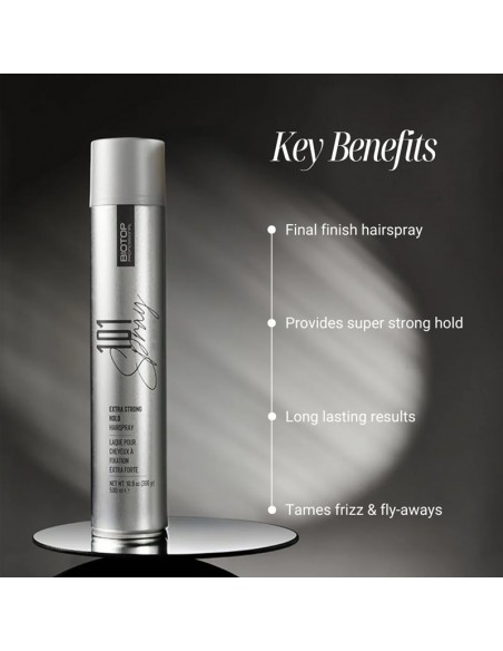 Biotop 101 Create - Extra Strong Hold Hairspray - 500ml view 5