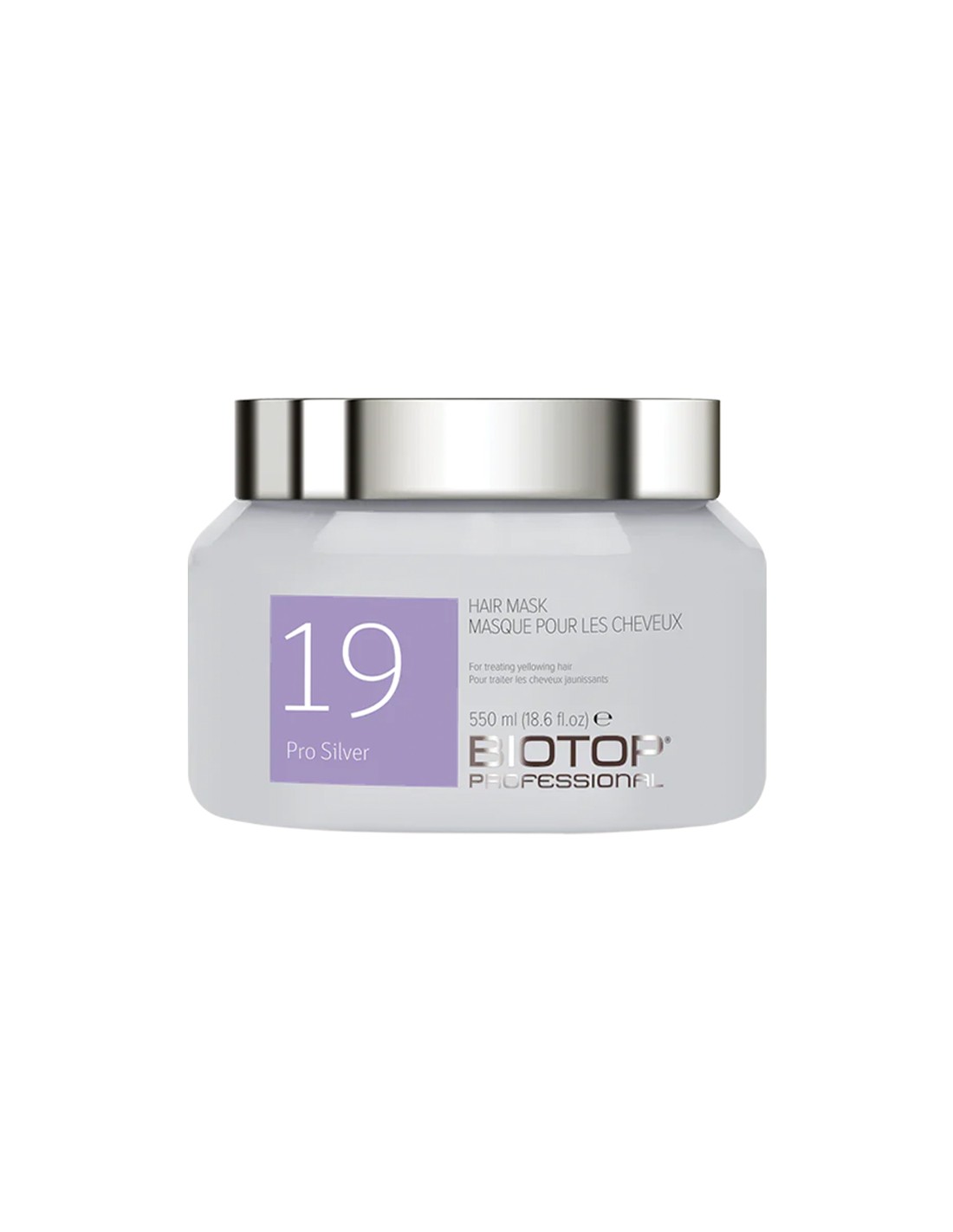 Biotop 19 - Pro Silver Hair Mask - 550ml