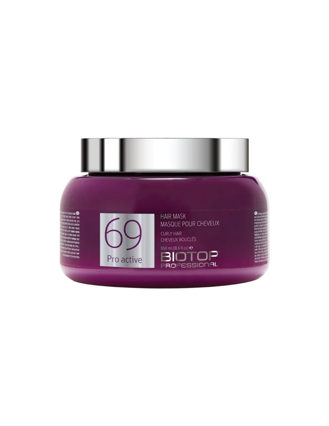 Biotop 69 - Pro Active Curly Hair Hair Mask - 550ml