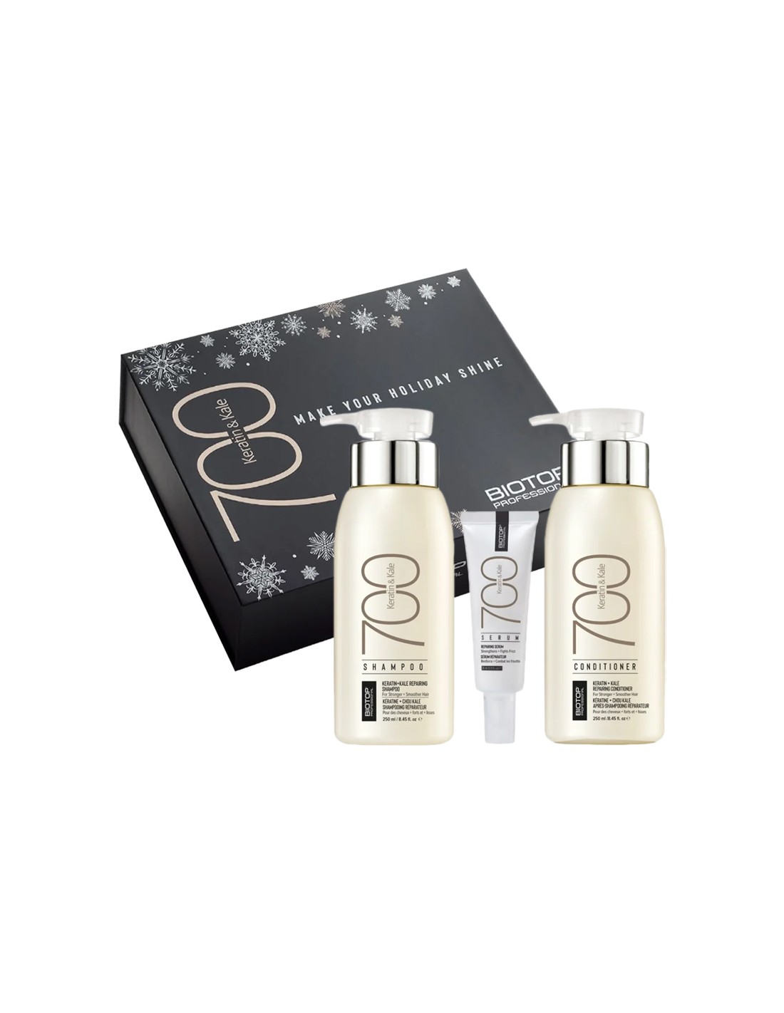 Biotop 700 - Keratin & Kale - Holiday Shine Kit
