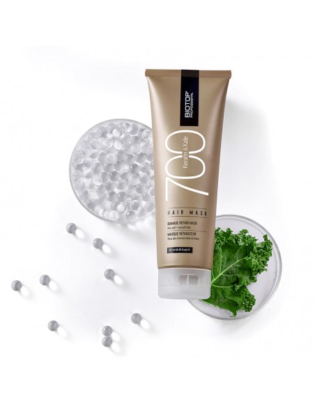 Biotop 700 - Keratin + Kale Hair Mask - 250ml view 4
