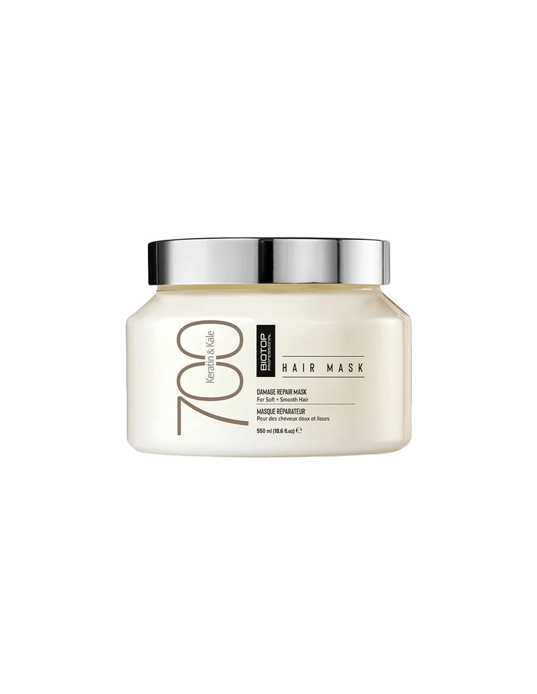 Biotop 700 - Keratin + Kale Hair Mask - 550ml