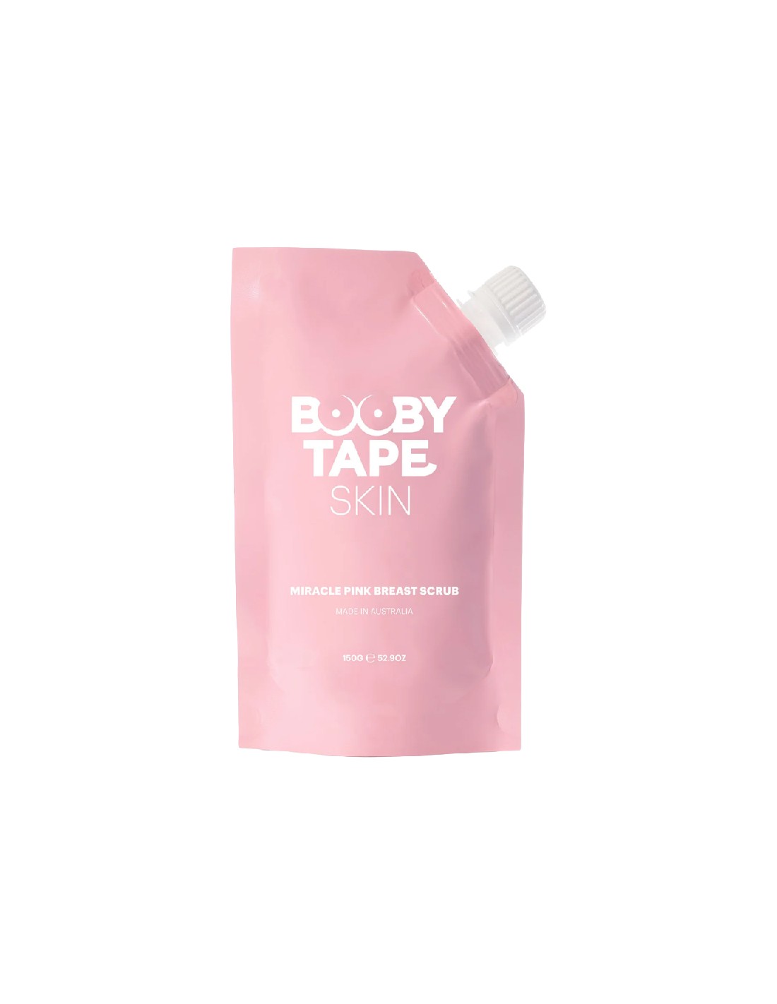 Booby Tape Skin - Miracle Pink Breast Scrub - 150g