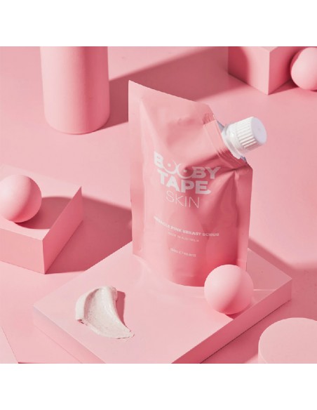 Booby Tape Skin - Miracle Pink Breast Scrub - 150g view 7