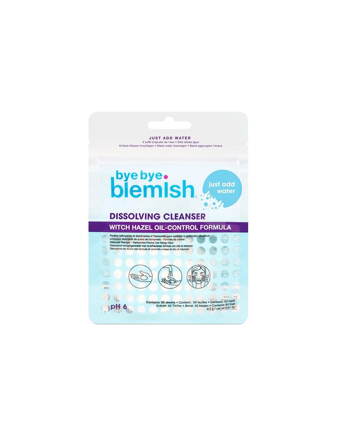 Bye Bye Blemish - Dissolving Cleanser - 1 Pack