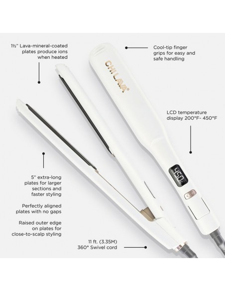 CHI - LAVA Hairstyling Iron 1.5In view 4