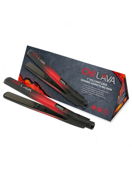 CHI - LAVA Volcanic Lava Flat Iron - 1 In view 5