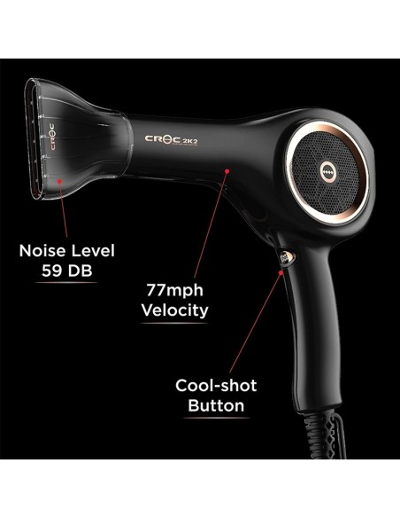 CROC Hairdryer -  Masters Tu'kay 2K2 Infrared Dryer view 5