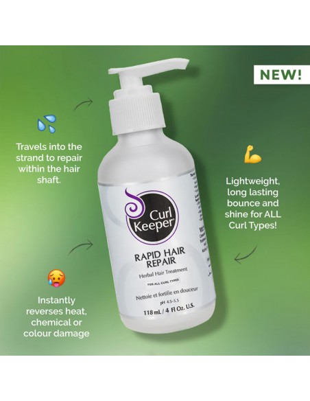 Curl Keeper - Rapid Hair Repair Treatment - 118ml view 4
