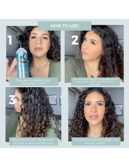 Curl Keeper - Refresh Next Day Styling Spray - 240ml view 6