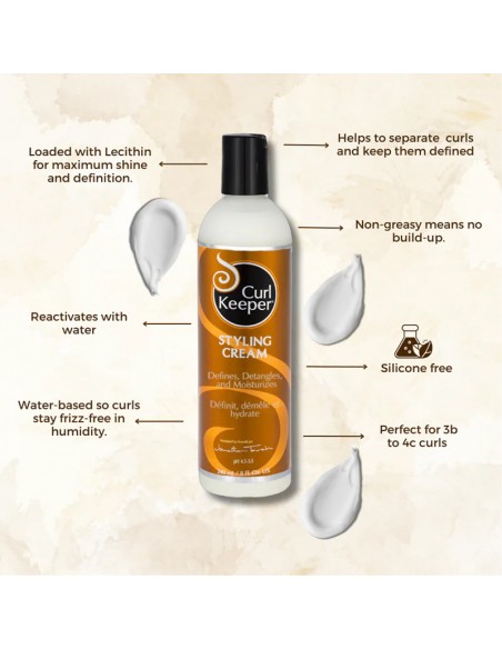 Curl Keeper - Styling Cream - 240ml view 5