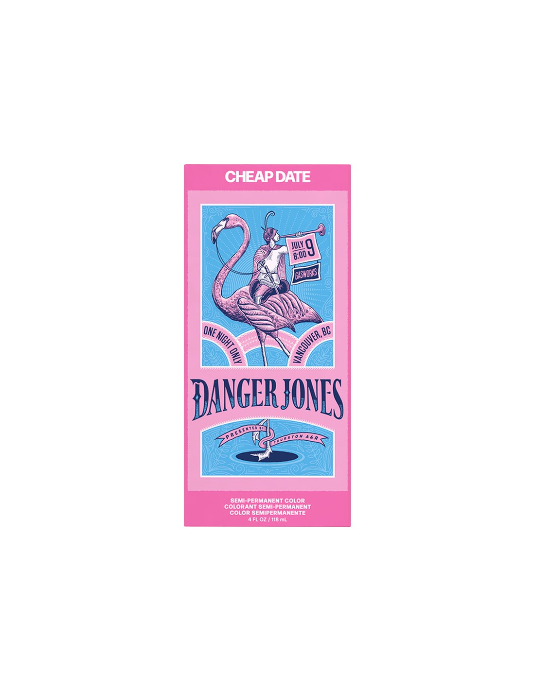 Danger Jones - Semi-Permanent Hair Color - Cheap Date