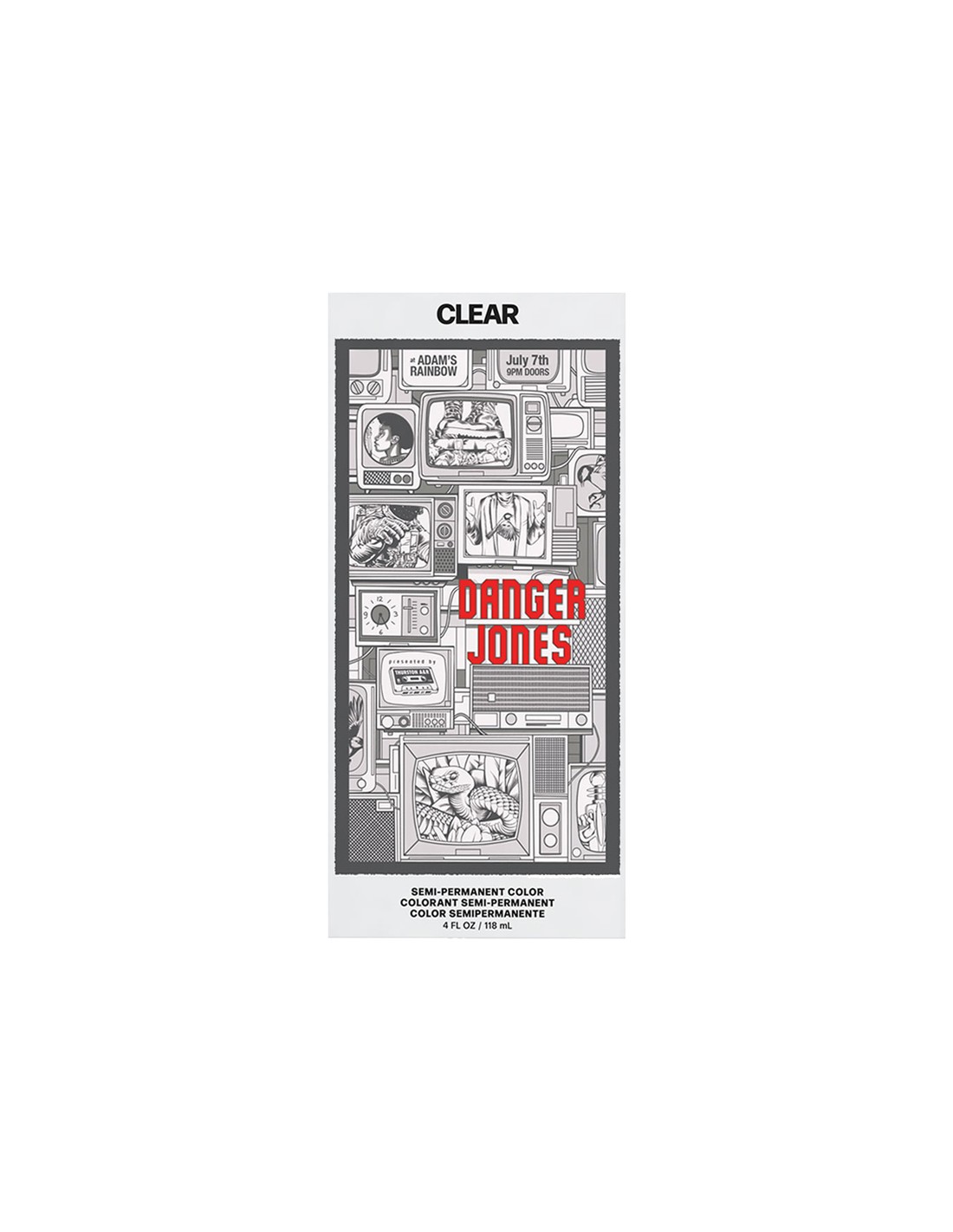 Danger Jones - Semi-Permanent Hair Color - Clear