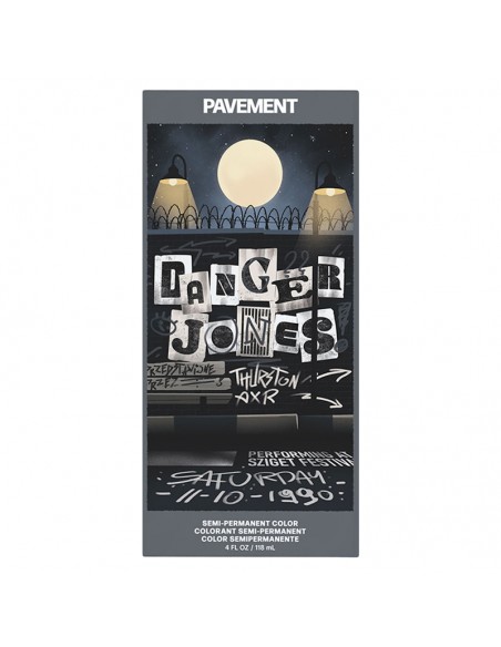 Danger Jones - Semi-Permanent Hair Color - Pavement view 3