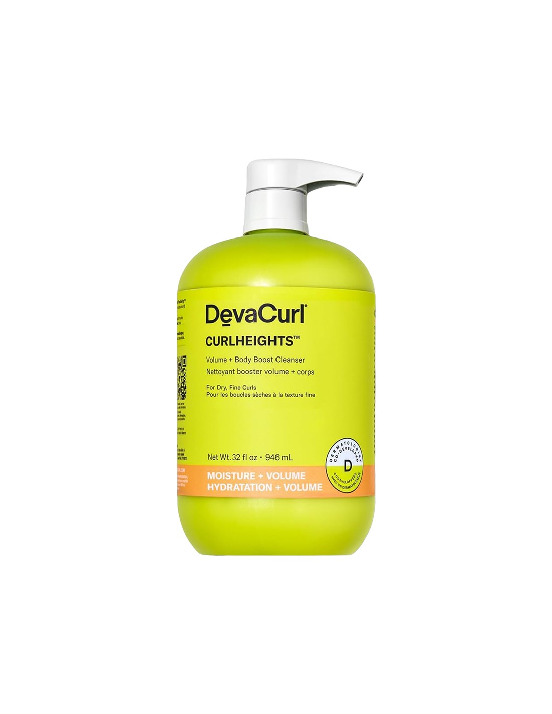 DevaCurl - CurlHeights Volume & Body Boost Cleanser - 946ml