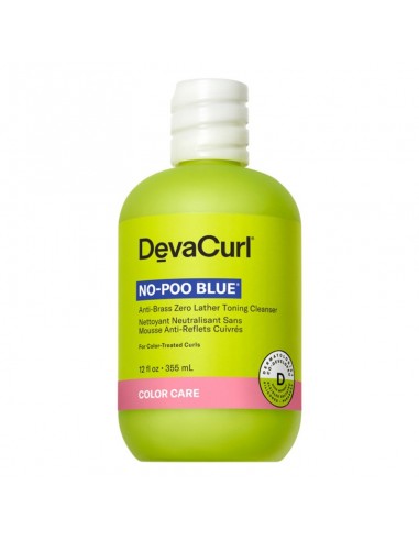 DevaCurl - No-Poo Blue Anti-Brass Zero Lather Toning Cleanser - 355ml view 2