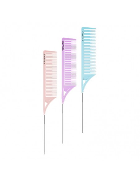 Framar - Dreamweaver Highlighting Combs - 3Pk Pastel view 4