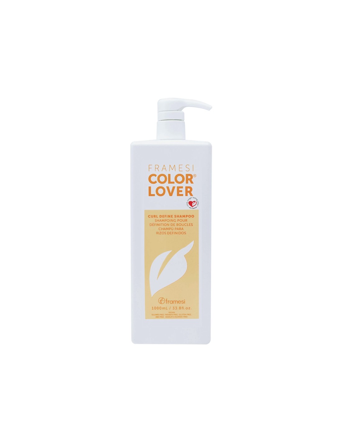 Framesi - Color Lover Curl Define Shampoo - 1000ml