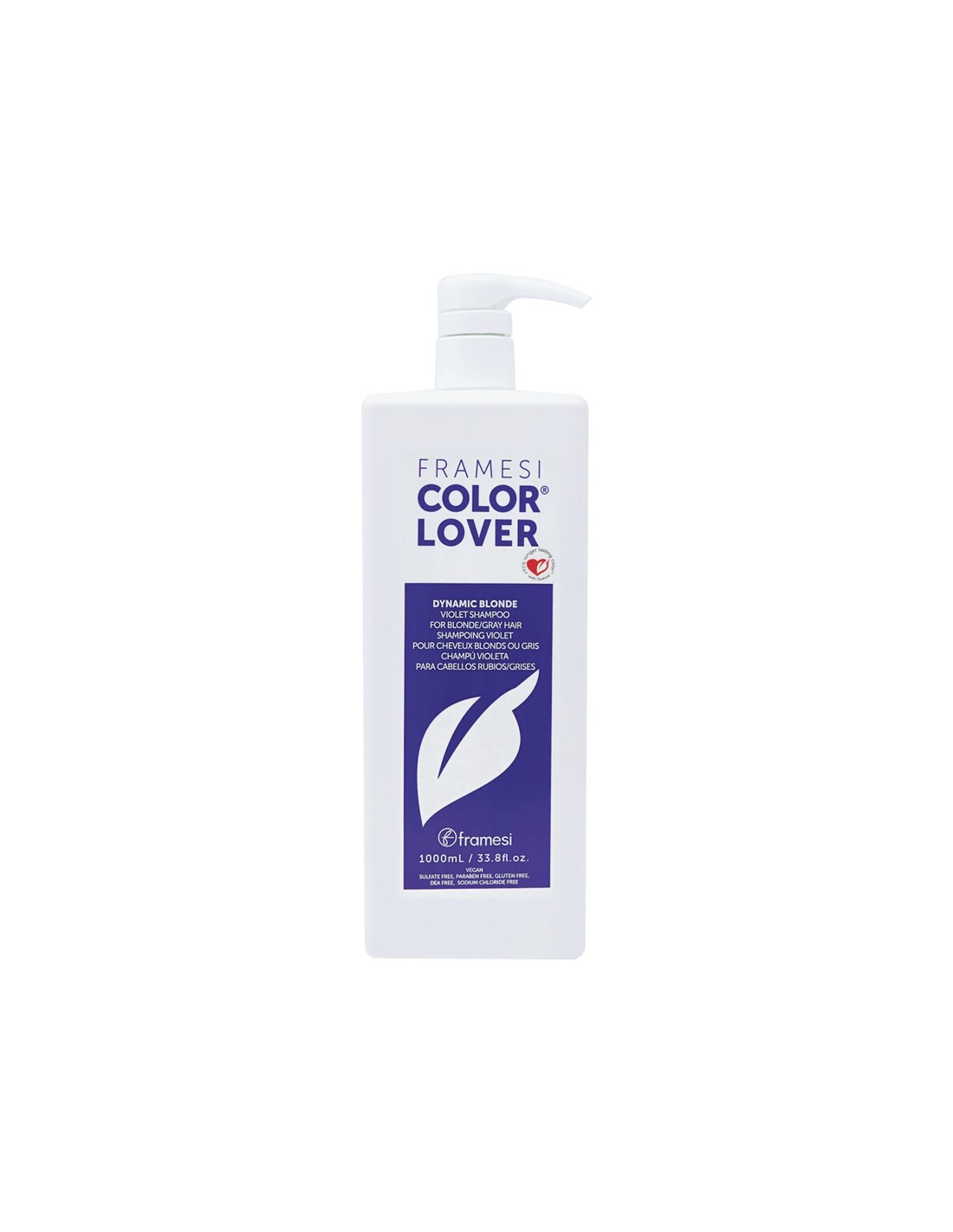 Framesi - Color Lover Dynamic Blonde Violet Shampoo - 1000ml