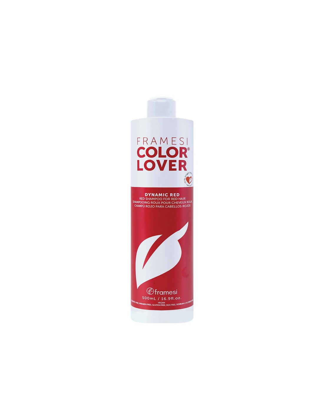 Framesi - Color Lover Dynamic Red Shampoo - 500ml