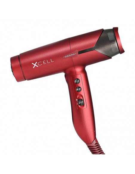 Gamma+ Hair Dryer - Xcell Dryer Red view 3