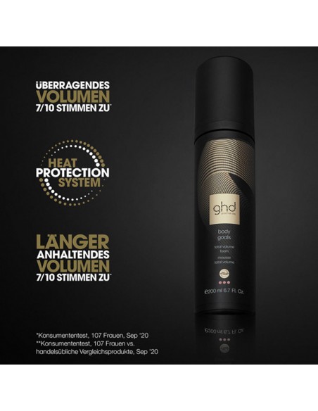 ghd Styling - Body Goals Total Volume Foam Mousse - 200ml view 4