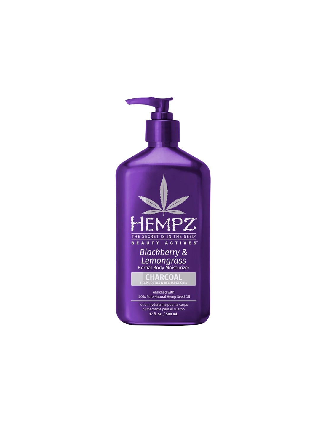 Hempz - Herbal Body Moisturizer - Blackberry & Lemongrass - 500ml
