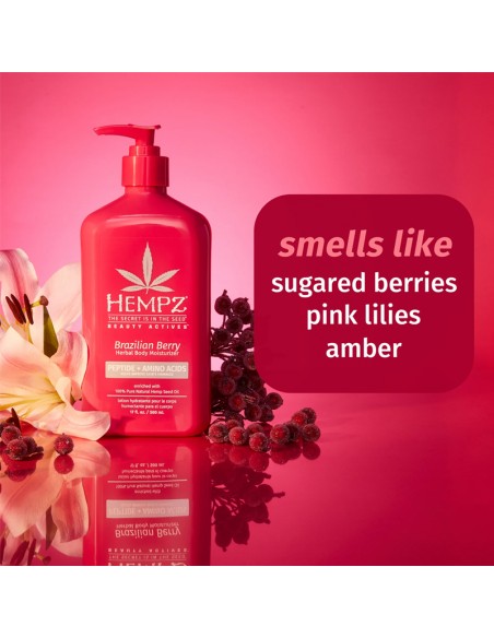 Hempz - Herbal Body Moisturizer - Brazilian Berry - 500ml view 4
