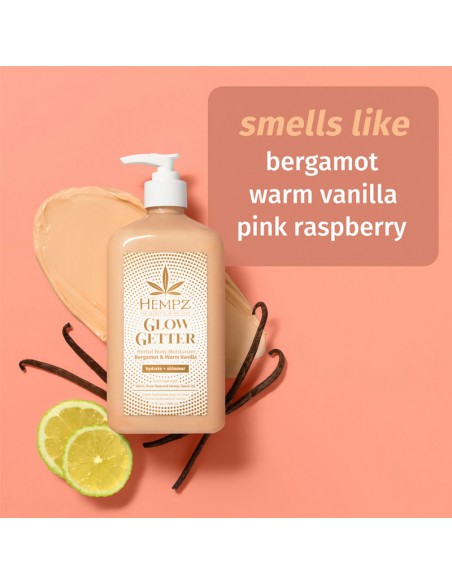 Hempz - Herbal Body Moisturizer - Glow Getter With Shimmer - 500ml view 4