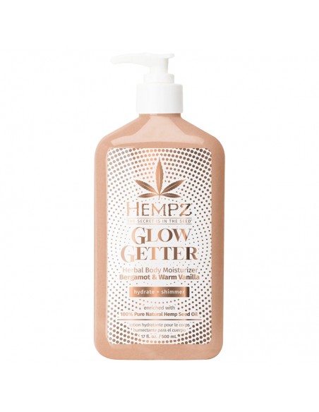 Hempz - Herbal Body Moisturizer - Glow Getter With Shimmer - 500ml view 3