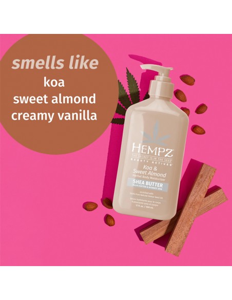 Hempz - Herbal Body Moisturizer - Koa & Sweet Almond - 500ml view 5
