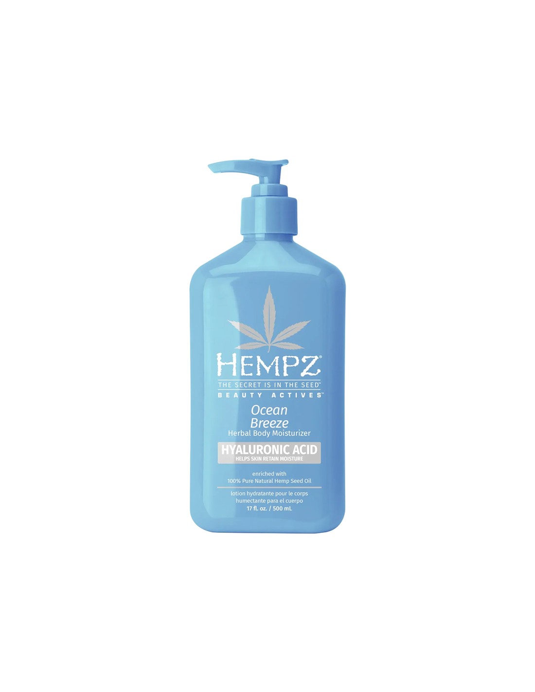Hempz - Herbal Body Moisturizer - Ocean Breeze - 500ml