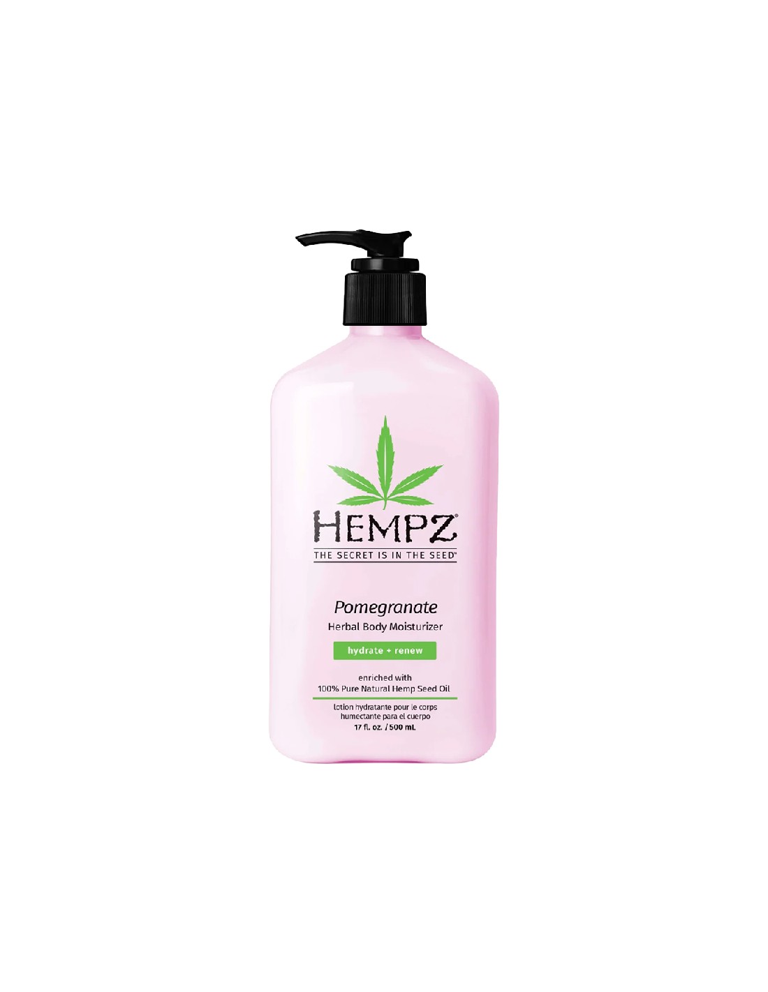 Hempz - Herbal Body Moisturizer - Pomegranate - 500ml