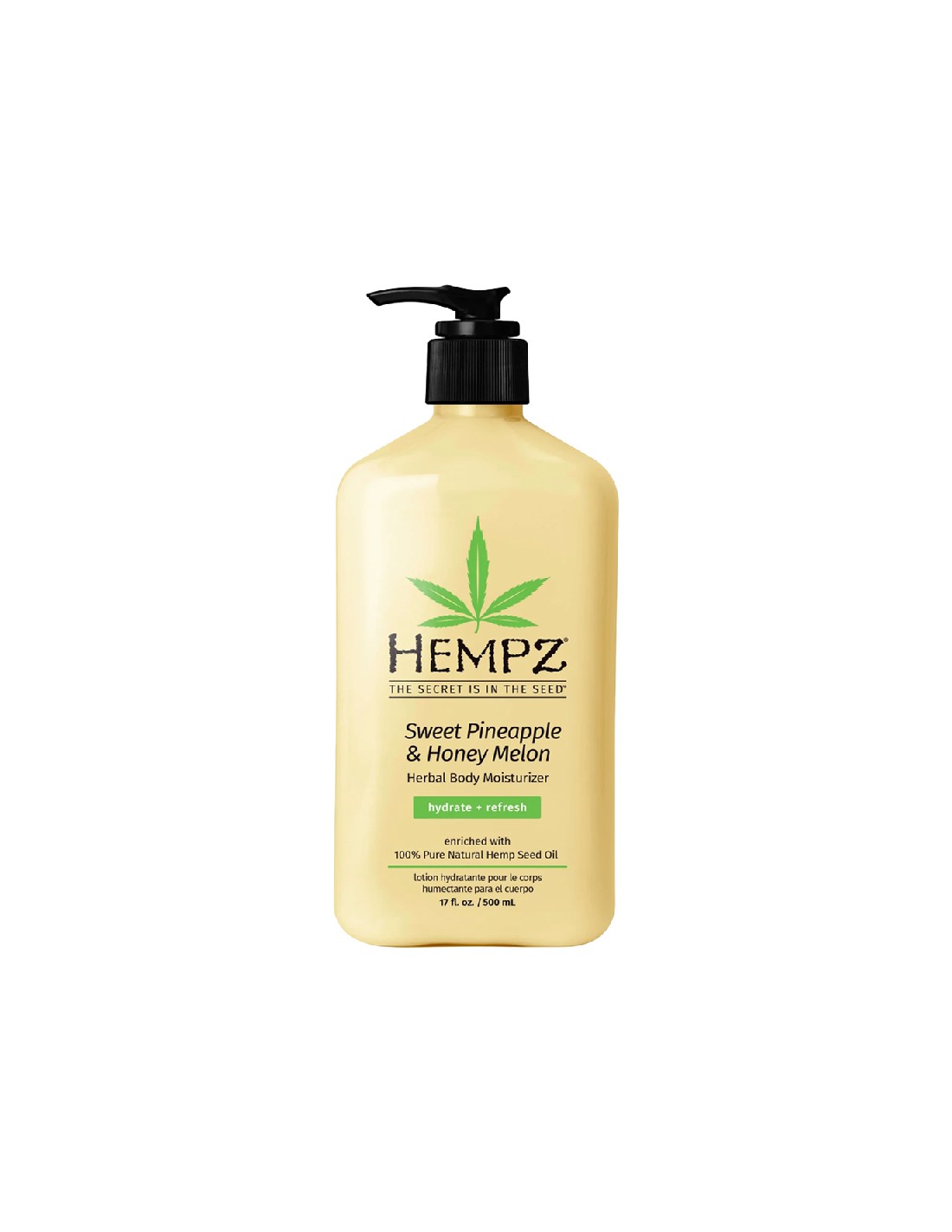 Hempz - Herbal Body Moisturizer - Sweet Pineapple & Honey Melon - 500ml
