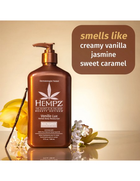 Hempz - Herbal Body Moisturizer - Vanilla Lux - 500ml view 5