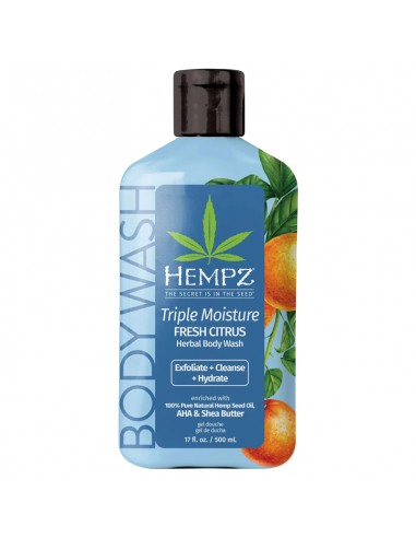 Hempz - Herbal Body Wash - Triple Moisture Fresh Citrus - 500ml view 2